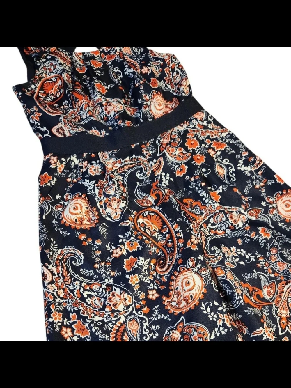 BNWT Paisley Janie and Jack Boho Chic Wide Leg Romper Jumpsuit